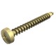 4758 5.0X30 3195635 OBO BETTERMANN Golden Sprint screw panhead, +/- slot drive, 5x30mm, Electrogalvanised, y..