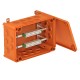 T 350 ED 4-28 AD 7205590 OBO BETTERMANN Junction box for function maintenance, 285x201x120, Pastel orange, 2..