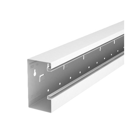 GS-A70130RW 6277400 OBO BETTERMANN Montagem de dispositivos de canais, assimétrico, 70x130x2000, branco puro..