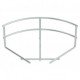 GRB 90 510 G 6001920 OBO BETTERMANN Courbe 90 ° grille de plateau, 55x100, électrozingué, DIN 50961 Acier St