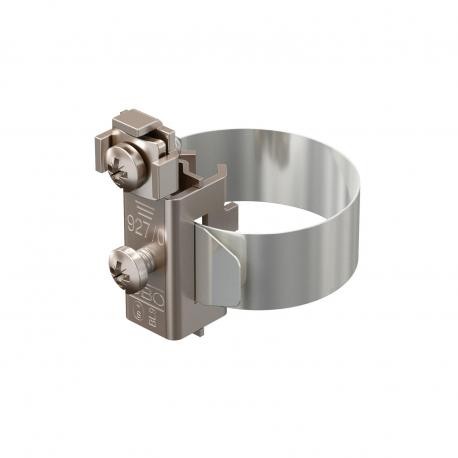 927 0 5057507 OBO BETTERMANN Mise à la terre pince, 8-22mm, laiton, CuZn nickelé
