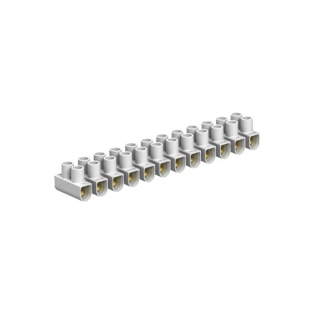 72 CE WS/EKL 0 S 2056070 OBO BETTERMANN Régua de terminais, 4,0mm², branco, polipropileno, PP
