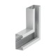 GA-SF70130EL 6279323 OBO BETTERMANN Ángulo plano, simétrico, 70x130mmAluminio, Alu, anodizado