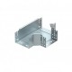 RTM 115 FS 6042011 OBO BETTERMANN pezzo T-ramo con connessione rapida, 110x150, banda zincato, DIN EN 10147,..