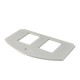 MP R2 2A 7408802 OBO BETTERMANN ПЛИТЫ 2XRJ45 GESR2 TIP.В MP R2 2A