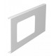 D2-2 130RW 6194117 OBO BETTERMANN Plaque de montage double prise, 130x300mm, blanc pur, 9010, du chlorure de..