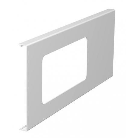 D2-2 130RW 6194117 OBO BETTERMANN Abdeckung für Doppelgeräteeinbau, 130x300mm, reines Weiß, 9010, Polyvinylc..
