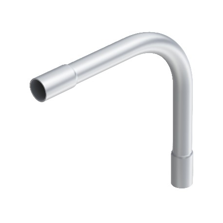 SB63W ALU 2046018 OBO BETTERMANN tubo di alluminio gomito senza filo, Ø63mm, alluminio, Alu