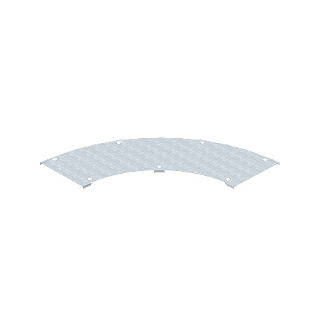 BID 90 300 FT 6239161 OBO BETTERMANN Capa para 90 ° curva, a curva de LBI 90, B300mm, galvanizado a quente, ..