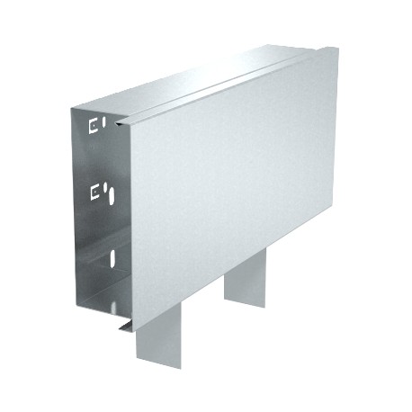LKM T60150RW 6249728 OBO BETTERMANN T-tap, avec couvercle, 60x150mm, blanc pur, 9010, bande galvanisé / méla..