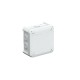 T 60 2007061 OBO BETTERMANN Junction box with entries, 114x114x57, Light grey, 7035, Polypropylene, PP