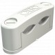 3080 2 LGR 2124491 OBO BETTERMANN SOM-Clip-2-Kabel, 6-17mm, Hellgrau, 7035, Polystyrol, PS