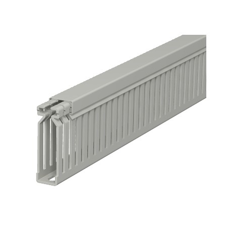 LK4 60015 6178026 OBO BETTERMANN Geschlitzt Kabelkanalsystem, 60x15x2000, steingrau, 7030, Polyvinylchlorid,..