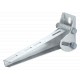 AWV 61 FT 6419615 OBO BETTERMANN Wall bracket, variable , B610mm, Hot-dip galvanised, DIN EN ISO 1461, Steel..