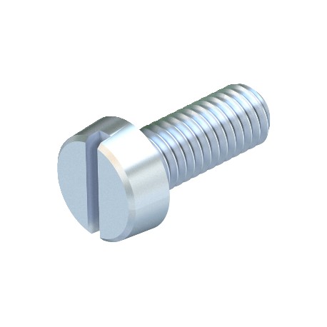 341 M6X10 G 3153096 OBO BETTERMANN Tornillo de cabeza cilndrica, accionamiento ranura, M6x10mm, electrozinca..