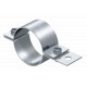 303 DIN-3/4 5102081 OBO BETTERMANN Pipe clamp , 3/4", Hot-dip galvanised, DIN EN ISO 1461, Steel, St