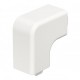 WDK HF20020RW 6192777 OBO BETTERMANN angle plan, 20x20mm, blanc pur, 9010, du chlorure de polyvinyle, PVC