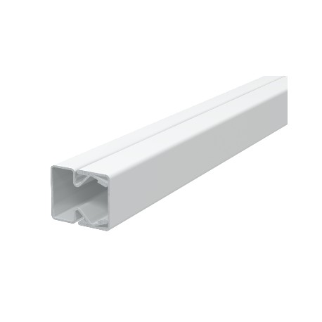 LKM20020RW 6248462 OBO BETTERMANN Cable trunking with floor knock-outs, 20x20x2000, Pure white, 9010, Strip ..