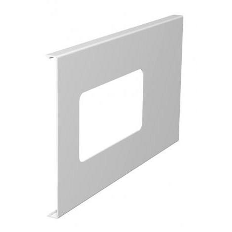 D2-2 170RW 6194133 OBO BETTERMANN Piastra di montaggio doppio introito, 170x300mm, bianco puro, 9010, Clorur..