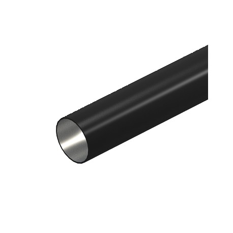 S40W SW 2046569 OBO BETTERMANN Branchez tube d'acier, Ø40, 3000mm, noir, laqué, acier, St