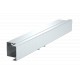 LKM T40040RW 6249256 OBO BETTERMANN T-tap, com tampa, 40x40mm, branco puro, 9010, banda galvanizado / revest..