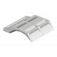 2058FW 52 LGR 1197525 OBO BETTERMANN Counter-trough , 46-52mm, Light grey, 7035, Polypropylene, PP