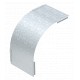 DBV 60 150 F FS 7130856 OBO BETTERMANN Cover for 90° vertical bend falling, B150mm, Strip-galvanised, DIN EN..