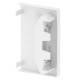 GK-E70110RW 6274370 OBO BETTERMANN cappuccio terminale, 70x110mm, bianco puro, 9010, Cloruro di polivinile, ..