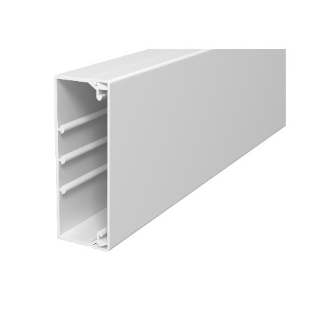 WDK40110RW 6191150 OBO BETTERMANN Wall trunking system with floor knock-outs, 40x110x2000, Pure white, 9010,..