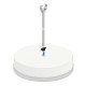 isCon DH 5408043 OBO BETTERMANN Spacer, pour FangFix, 1000 mm, gris clair, fibre de verre renforcée en plast..