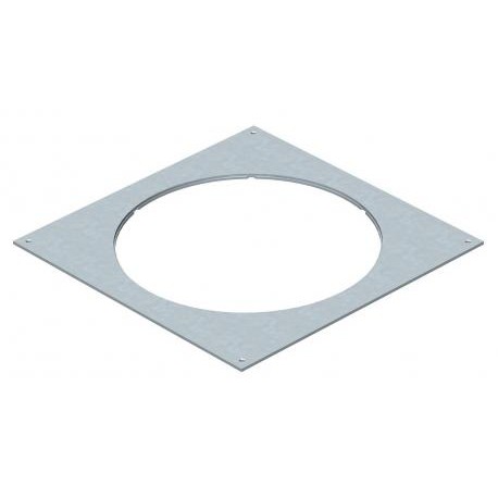 DUG 350-3 R9 7400549 OBO BETTERMANN Tapa de montaje DUG 350-3 R9, 350-2/3 para R9 383x383x4 Acero, St galvan..