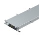 OKA-W50010050 7424446 OBO BETTERMANN filo Canale con pavimentazione, cieco, 2400x500x100, banda zincato, DIN..