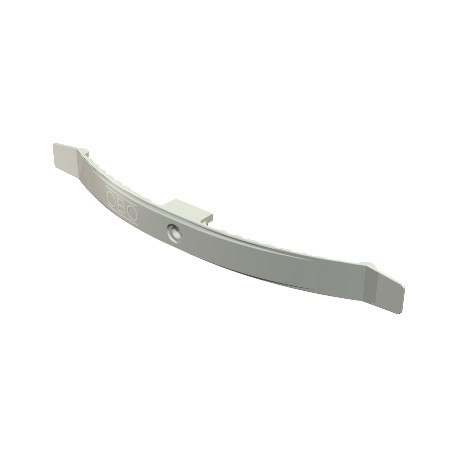 2034 F 2204924 OBO BETTERMANN Pinza para cables, 2x5 NYM3x1,5, gris piedra, 7030, Tereftalato de polibutilen..