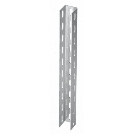 US 5 50 VA4301 6341113 OBO BETTERMANN U support 3-sided perforated, 50x50x500, Stainless steel, grade 304, V..