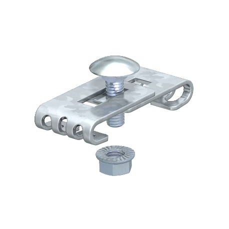 GEV 36 G 6016715 OBO BETTERMANN conector angular, grade Bandeja, electrozincadas, DIN 50961 Aço St