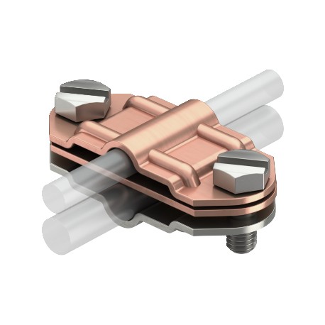 233 ZV 5336376 OBO BETTERMANN elemento di separazione per RD 10/08 o FL30, acciaio inox 1.4301, VA, 1.4301