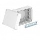 T 160 HD LGR 2007714 OBO BETTERMANN Anschlussdose mit Deckel angehoben, 190x150x94, Hellgrau, 7035,