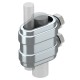 223 O DIN ZN 5335140 OBO BETTERMANN elemento de separação para a RD 8-10 / 16, 8-10mmx16, electrozincadas, D..