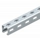 MS 41 LS6M 2 V2A 1123018 OBO BETTERMANN Profilschienen Seite Perforation, Schlitz 22 mm, 6000x41x41, Edelsta..