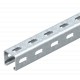 MS 41 LS3M 2 V2A 1123016 OBO BETTERMANN Profile rails side perforation, slot 22 mm, 3000x41x41, Stainless st..