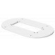 ISSBP70140WA 6290124 OBO BETTERMANN Floor plate , White aluminium, 9006, Strip galvanised/powder-coated, DIN..