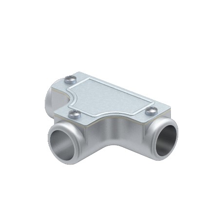 SKT25W ALU 2047590 OBO BETTERMANN contrôle T, non filetée, Ø25mm, moulage d'aluminium, AlG