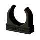 2955 M25 SW 2149567 OBO BETTERMANN Quick clip , M25, Jet black, 9005, Polypropylene, PP