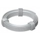 957 3 G 5303206 OBO BETTERMANN Stahldraht Spannseil mit Hanfkern, 3 mm, galvanisch, DIN 50961, Stahl, St