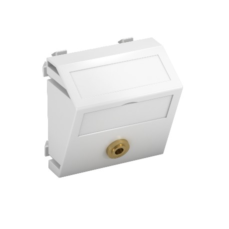 MTS-MK L RW1 6104958 OBO BETTERMANN Prendere multimediale, jack audio, presa 1x con collegamento saldato, 45..