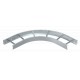 WLB 90 115 FS 6312365 OBO BETTERMANN 90° bend for wide span cable ladder 110, 110x500, Strip-galvanised, DIN..