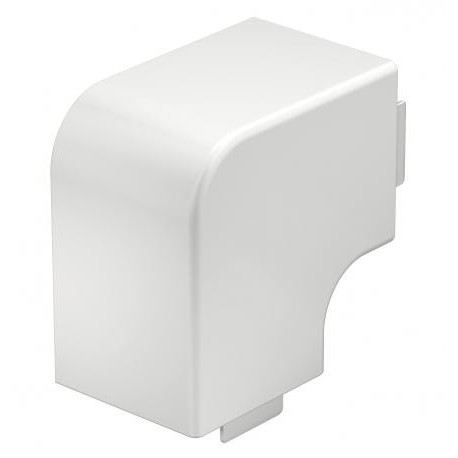 WDK HF60060RW 6192912 OBO BETTERMANN angle plan, 60x60mm, blanc pur, 9010, du chlorure de polyvinyle, PVC