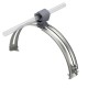 132 K-VA 5202515 OBO BETTERMANN supporto Withduc. Tetto, acciaio inox 1.4301, VA, 1.4301