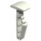 910 STP 6x30 2351412 OBO BETTERMANN Push-fit plug with mushroom, 6x30mm, Grey-white, 9002, Polyamide, PA
