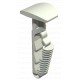 910 STP 6x30 2351412 OBO BETTERMANN Taco veloce, con testa cilindrica, 6x30mm, bianco grigio, 9002, poliammi..